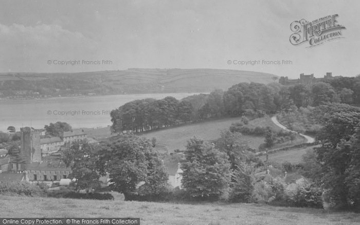 Photo of Llansteffan, Church And Castle 1933