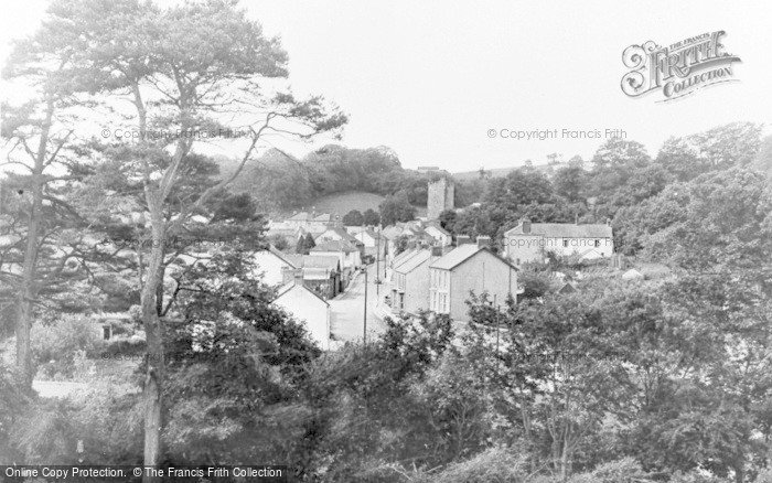 Photo of Llansteffan, General View c.1955