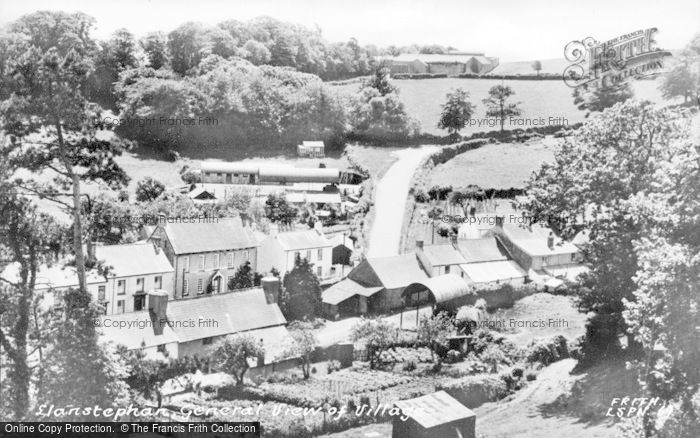 Photo of Llansteffan, General View c.1960