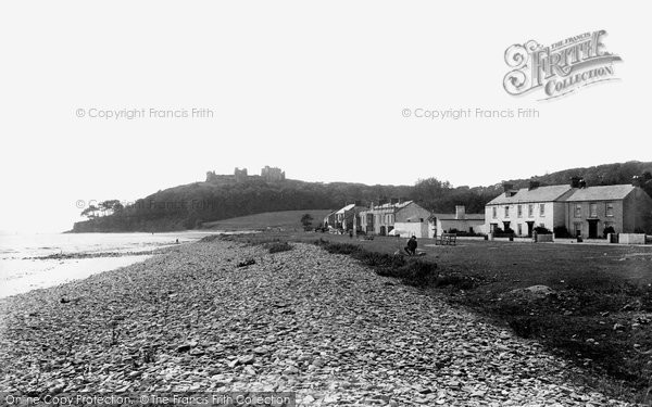 Photo of Llansteffan, The Beach 1893