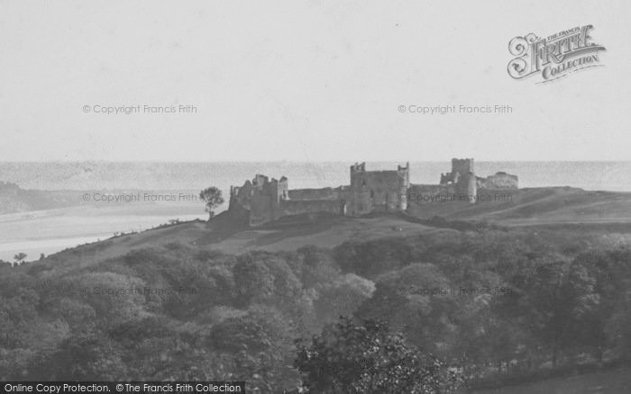 Photo of Llansteffan, The Castle 1893