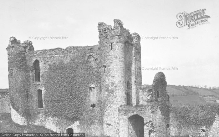 Photo of Llansteffan, The Castle c.1955