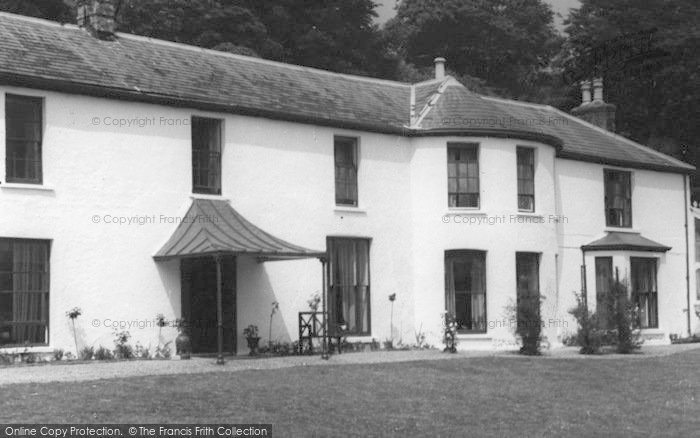Photo of Llansteffan, The Cottage Private Hotel c.1955