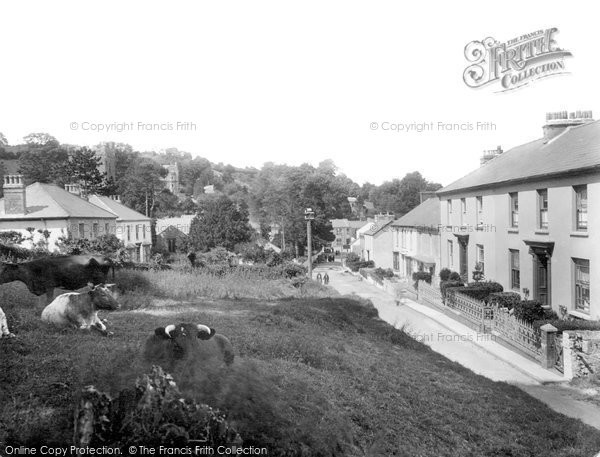 Photo of Llansteffan, Village 1925