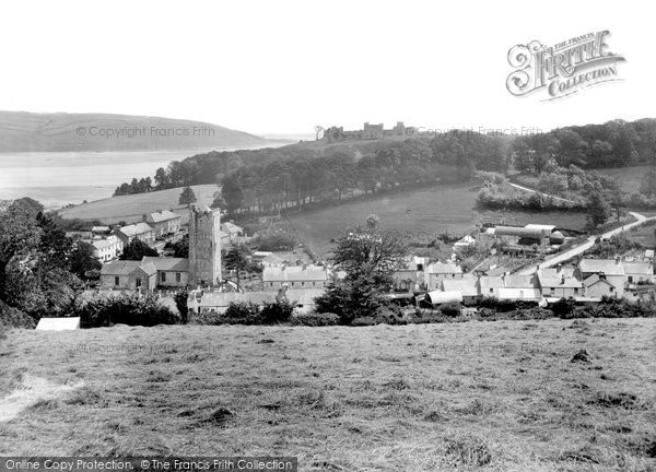 Photo of Llansteffan, Village And Castle 1935