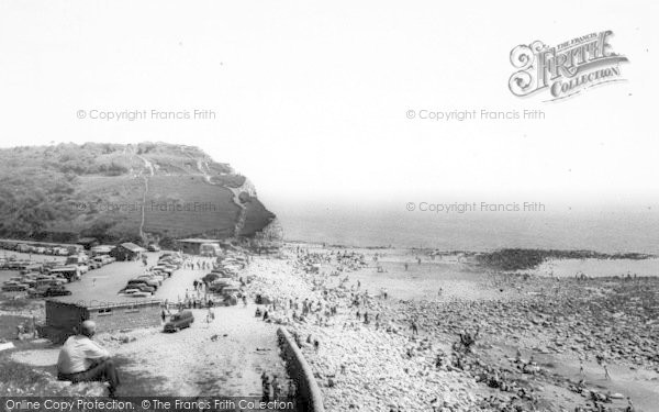 Photo of Llantwit Major, Beach And Cliffs c.1965