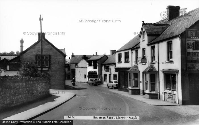 Photo of Llantwit Major, Boverton Road c.1960