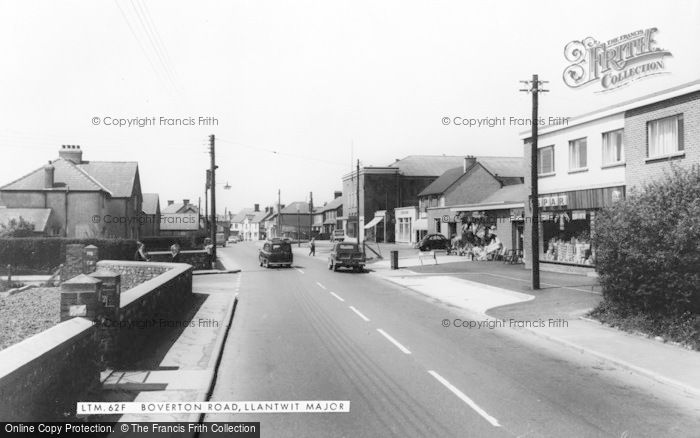 Photo of Llantwit Major, Boverton Road c.1965
