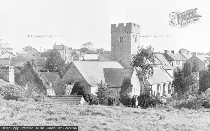 Photo of Llantwit Major, Church Of St Illtyd c.1955