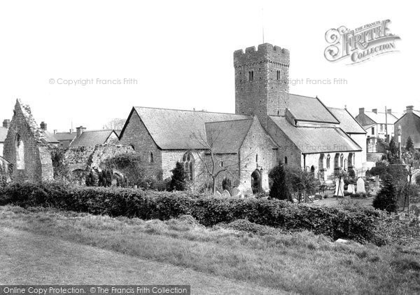 Photo of Llantwit Major, St Illtud's Church 1936