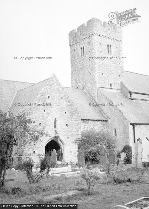 Photo of Llantwit Major, St Illtyd's Church 1949