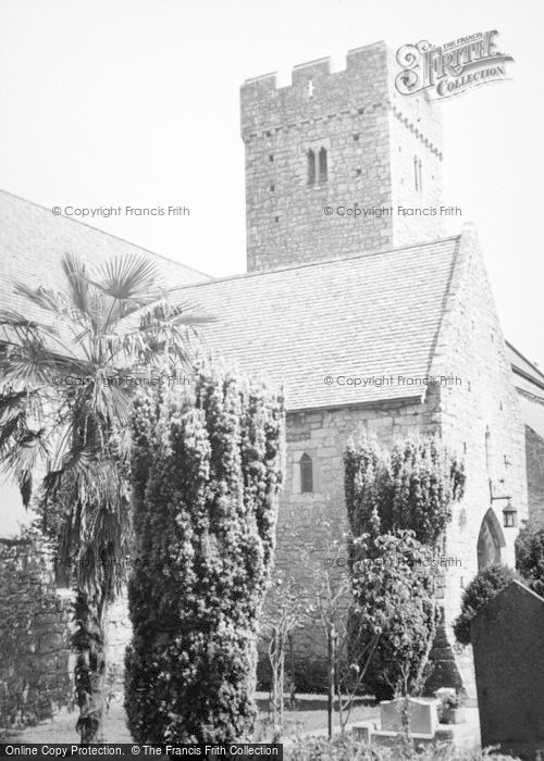 Photo of Llantwit Major, St Illtyd's Church 1949