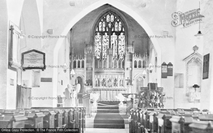 Photo of Llantwit Major, St Illtyd's Church, Altar c.1955