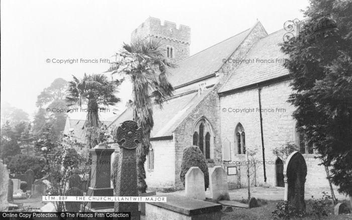 Photo of Llantwit Major, St Illtyd's Church c.1965