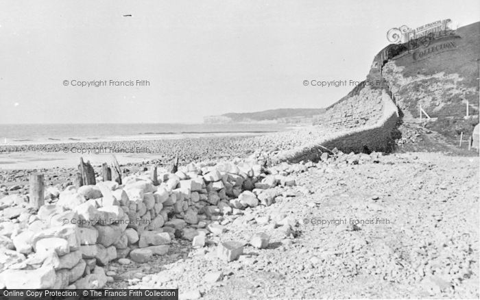 Photo of Llantwit Major, The Beach c.1955