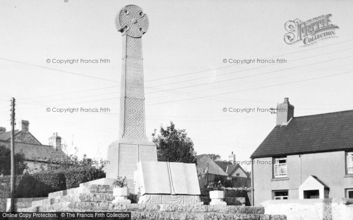 Photo of Llantwit Major, The Cross c.1955