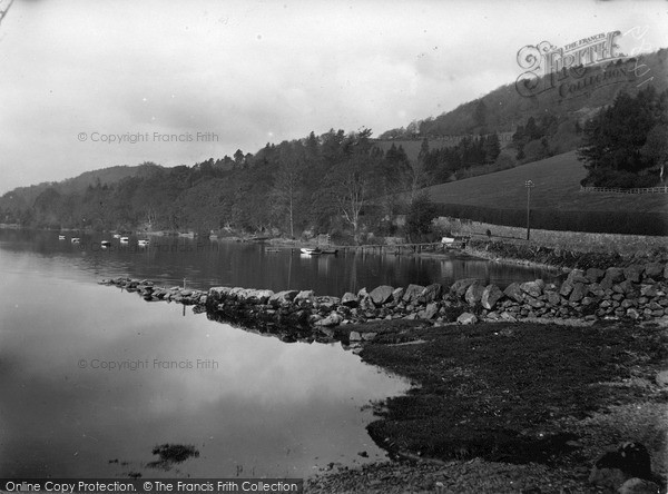 Photo of Llanuwchllyn, Bala Lake c.1935