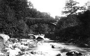 Llanuwchllyn, the Bridge 1888