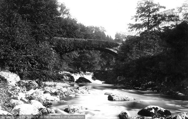 Photo of Llanuwchllyn, the Bridge 1888