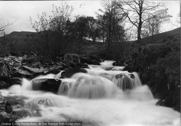 Photo of Llanuwchllyn, The Falls c.1935