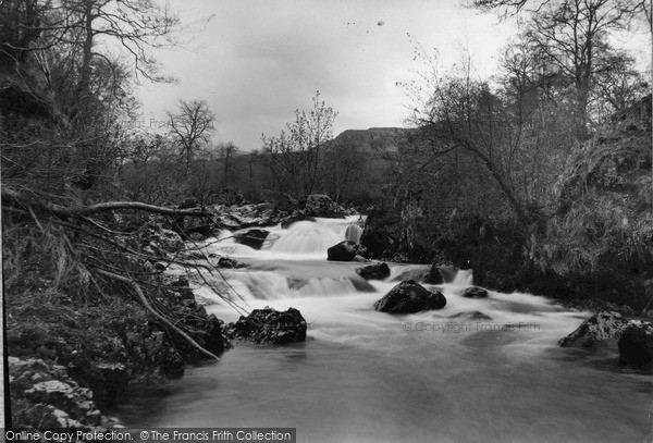 Photo of Llanuwchllyn, The Falls c.1935