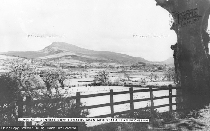 Photo of Llanuwchllyn, View Towards Aran Mountain c.1960