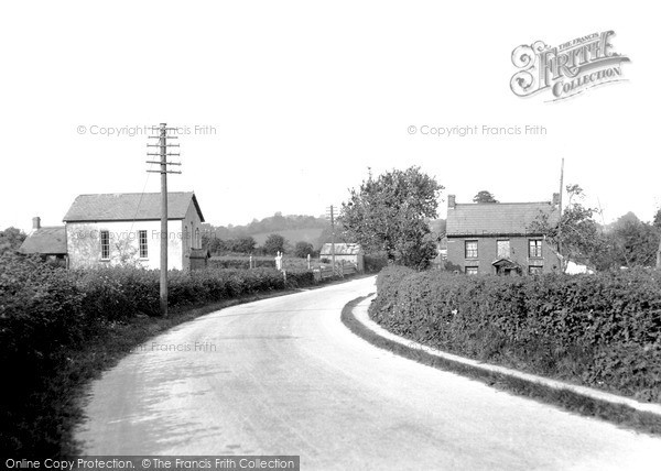 Photo of Llanvetherine, The Village c.1950