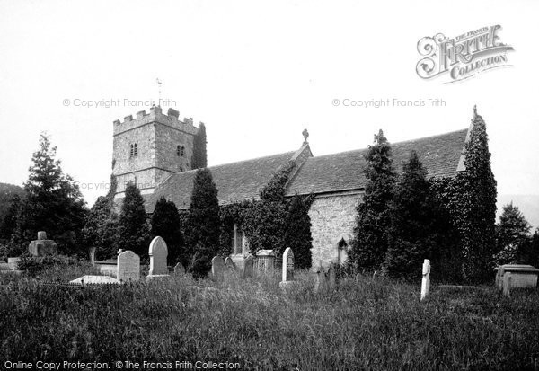 Photo of Llanwenarth, St Peter's Church  1898