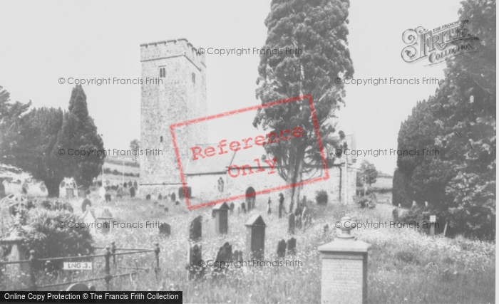 Photo of Llanwenog, St Wenog's Church c.1955