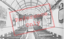 St Wenog's Church Interior c.1955, Llanwenog