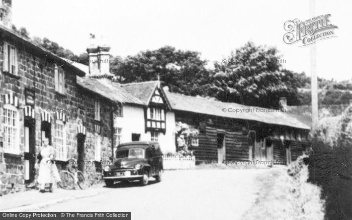 Photo of Llanwnog, Village c.1955