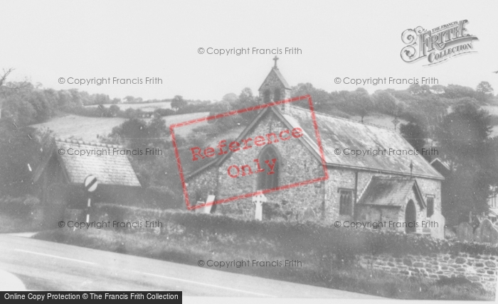 Photo of Llanwrda, St Cwrdaf's Church c.1955