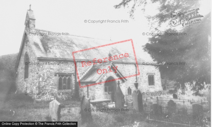 Photo of Llanwrda, St Cwrdaf's Church c.1955