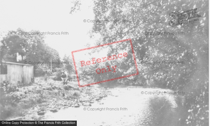 Photo of Llanwrda, The River c.1955