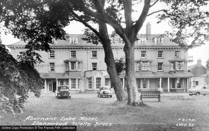 Photo of Llanwrtyd Wells, Abernant Lake Hotel c.1960