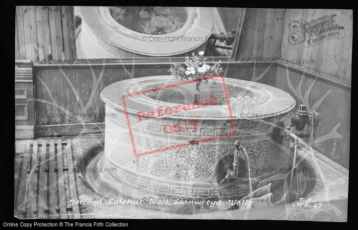Photo of Llanwrtyd Wells, Dolcoed Sulphur Well c.1955