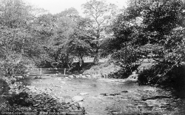 Photo of Llanwrtyd Wells, River Yrfon And Stepping Stones 1931