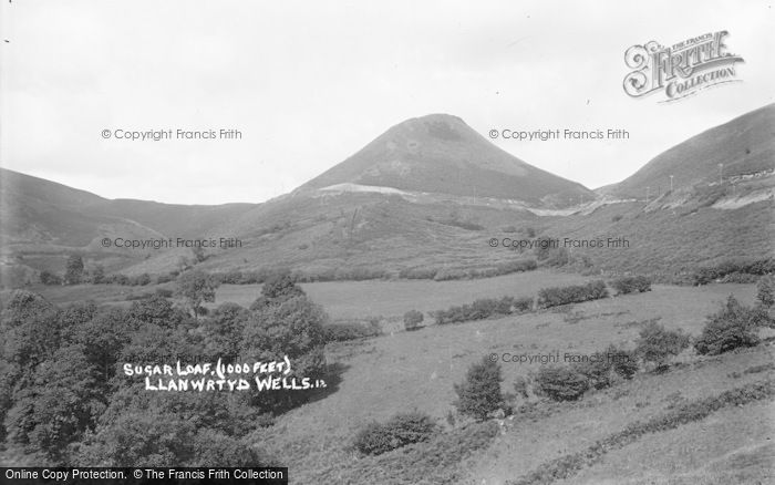 Photo of Llanwrtyd Wells, Sugar Loaf (1000ft) c.1930