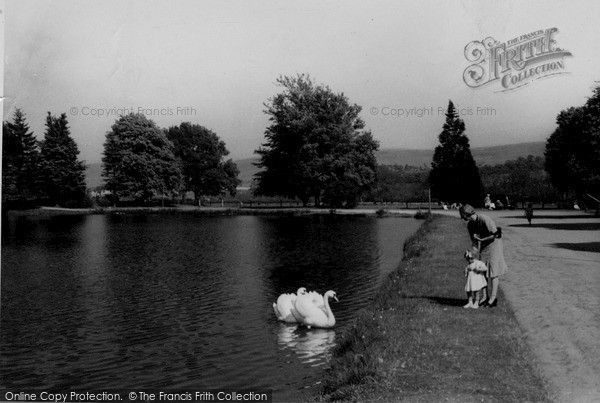 Photo of Llanwrtyd Wells, The Lake c.1930