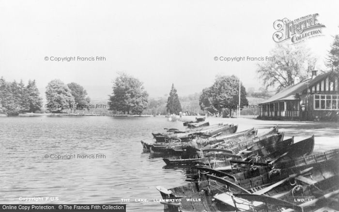 Photo of Llanwrtyd Wells, The Lake c.1935