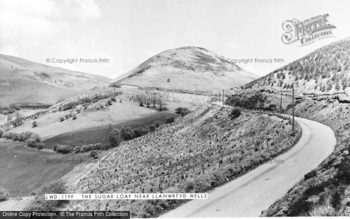 Photo of Llanwrtyd Wells, The Sugar Loaf c.1960