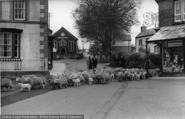 Photo of Llanwrtyd Wells, The Village c.1930