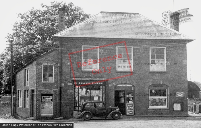 Photo of Llanybydder, Dolcwm Stores 1949