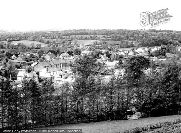 Photo of Llanybydder, General View c.1955