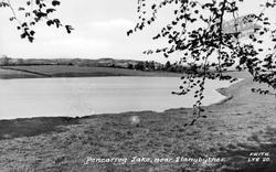 Pencarreg Lake c.1955, Llanybydder
