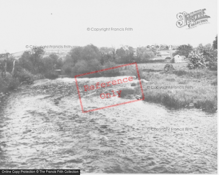 Photo of Llanybydder, The River Teifi c.1950