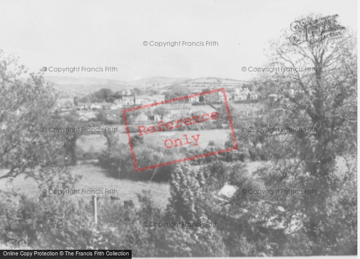 Photo of Llanybydder, View Form The Pant c.1955