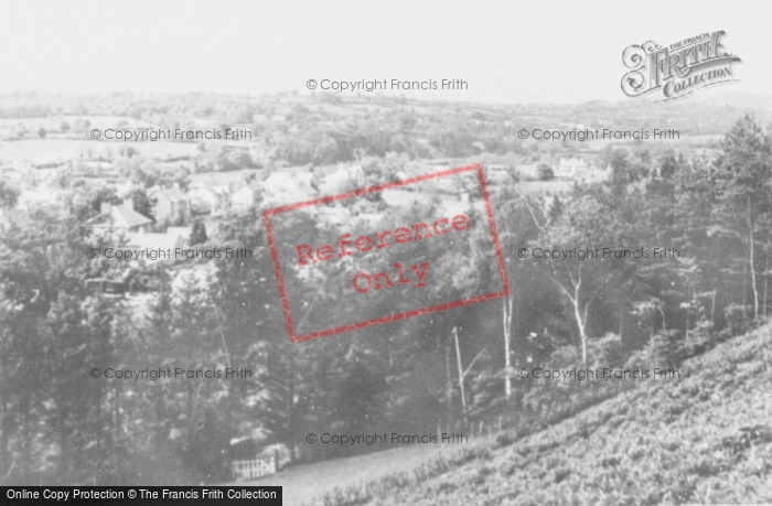 Photo of Llanybydder, View From Pen Y Gaer c.1955