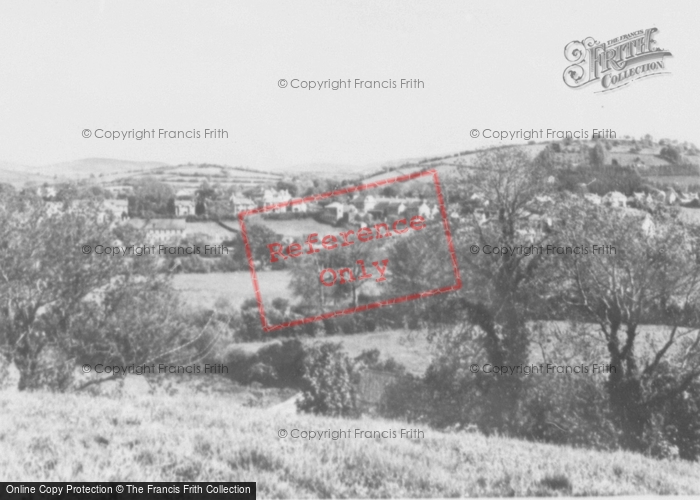Photo of Llanybydder, View From The Pant c.1955