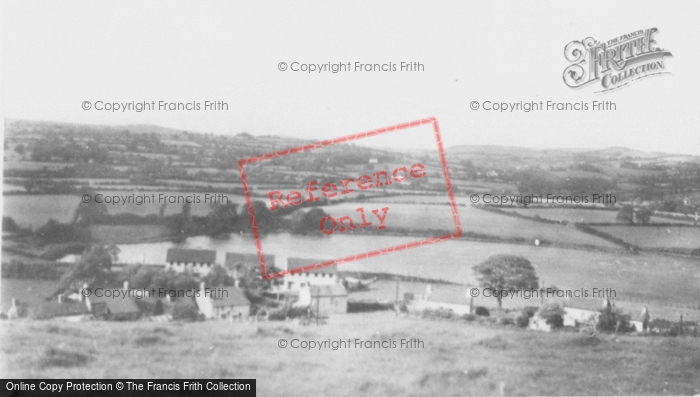 Photo of Llanybydder, View Of Pencarreg And Lake c.1960 